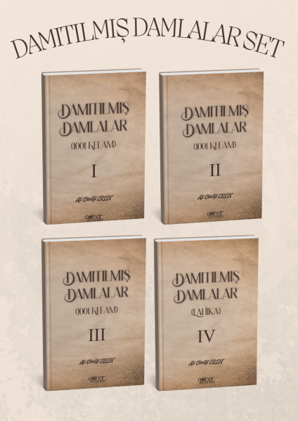 Damıtılmış Damlalar (4 Farklı Kitap) SET / Ali Cüneyt Eren