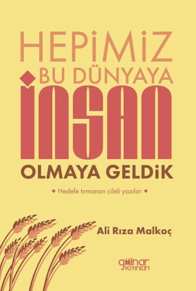 Hepimiz Bu Dünyaya İnsan Olmaya Geldik / Ali Rıza Malkoç